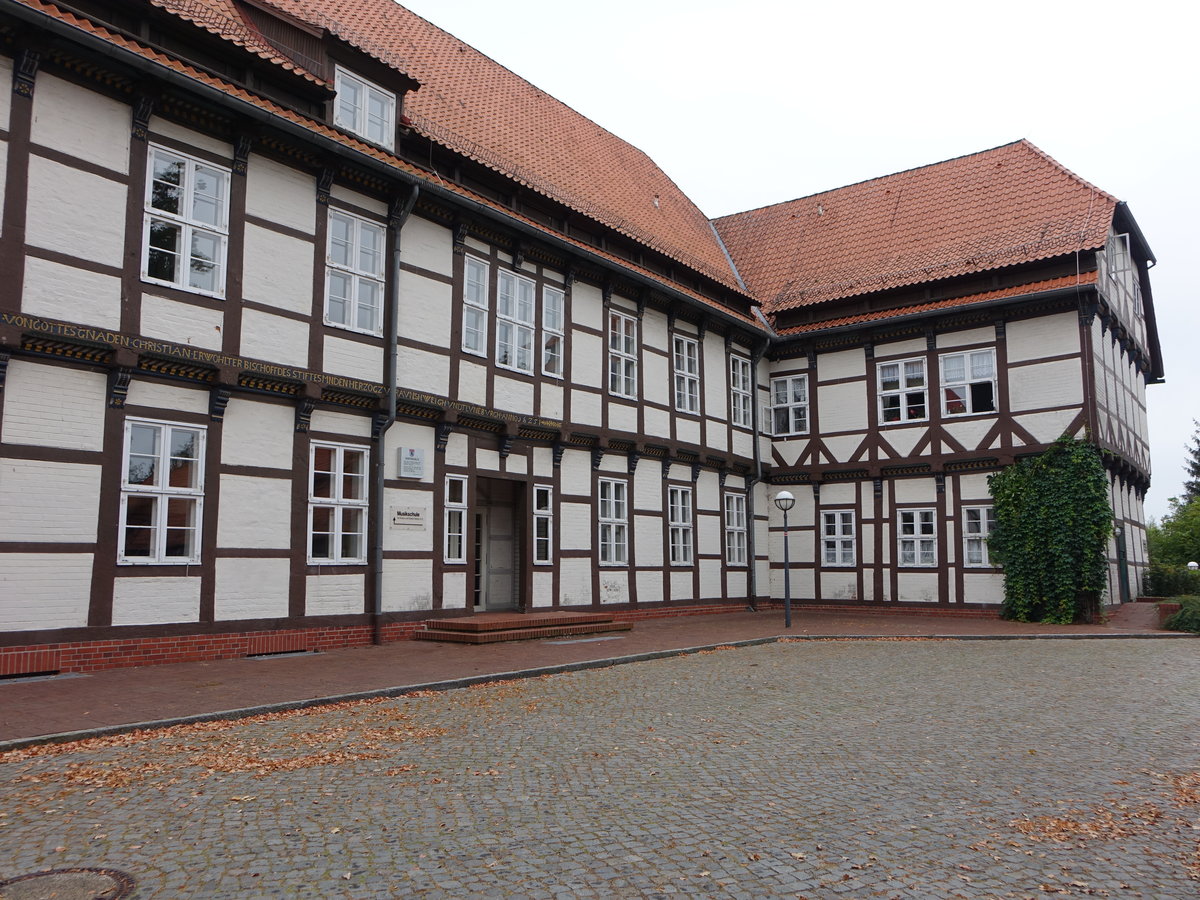 Oldenstadt, ehem. frstliches Amtshaus, erbaut 1625, heute Musikschule (26.09.2020)