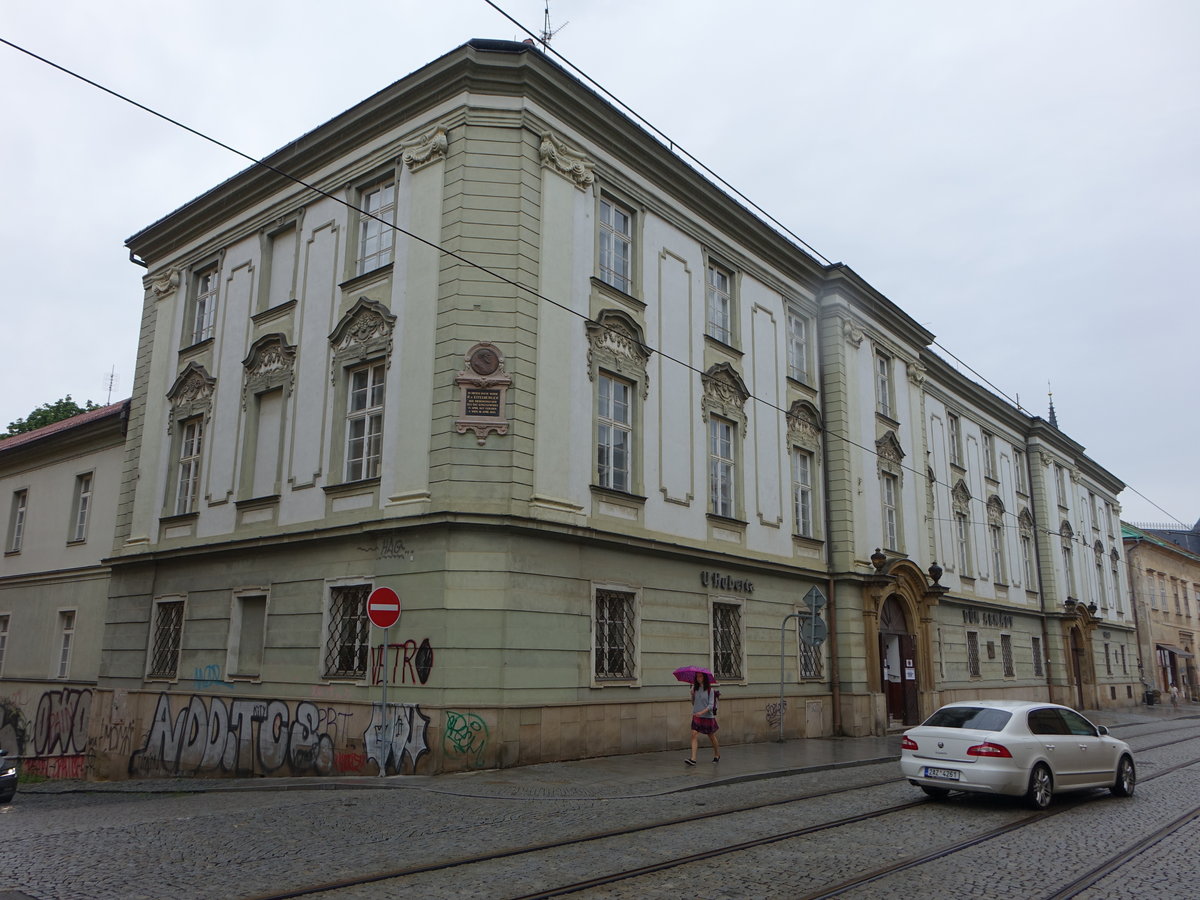 Olomouc / Ölmütz, Armadni Dum Kulturhaus in der Straße 1. Maja (03.08.2020)