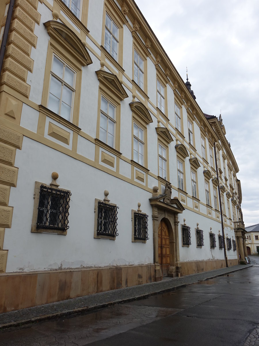Olomouc / Ölmütz, Erzbischöflicher Palast, erbaut von 1664 bis 1666 durch Filibert Fuchs und Peter Schüller (03.08.2020)