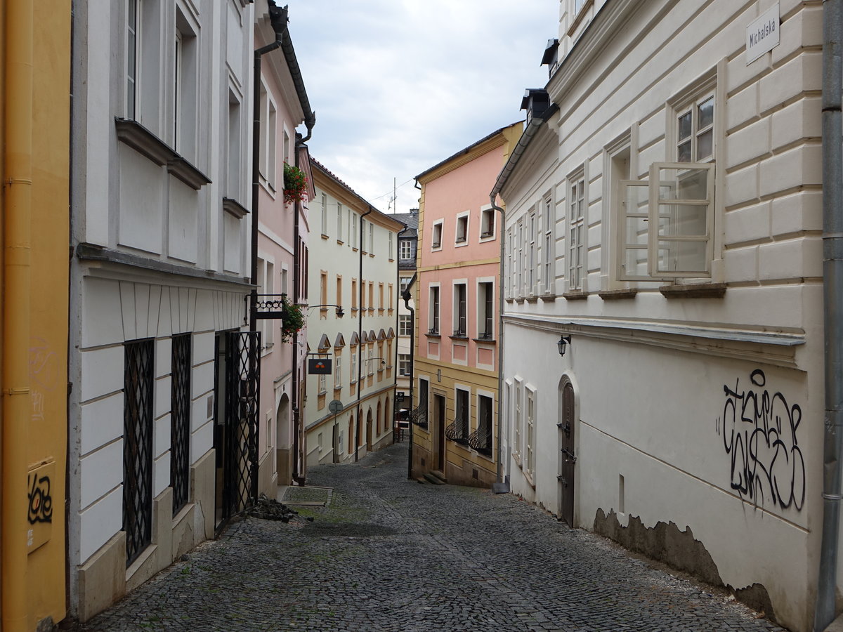 Olomouc / lmtz, historische Gebude in der Panska Strae (03.08.2020)