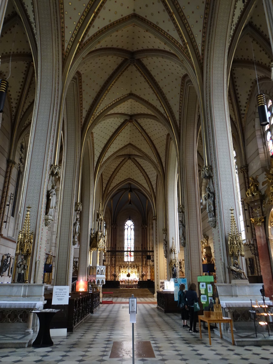 Olomouc / Ölmütz, Innenraum der Kathedrale St. Wenzel (03.08.2020)