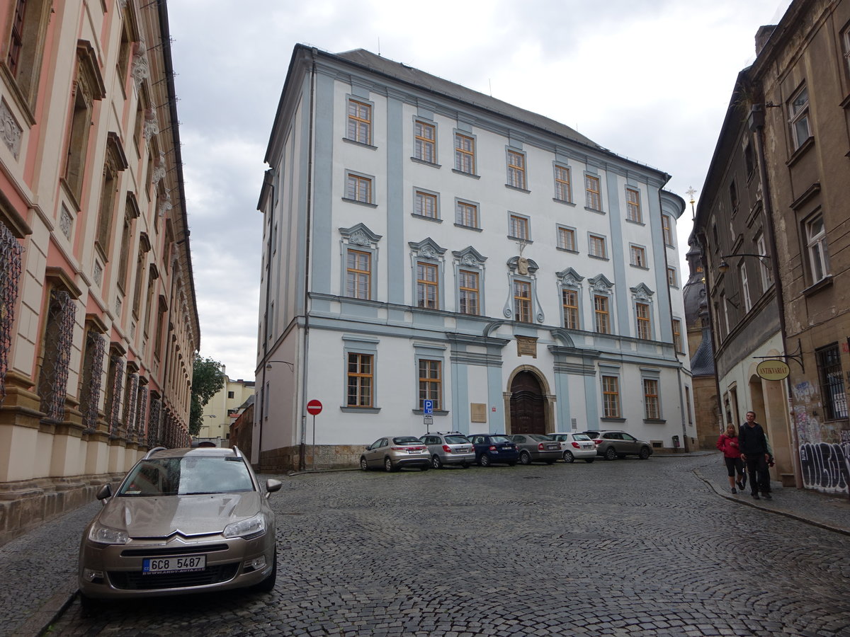 Olomouc / lmtz, Jesuitenseminar, erbaut von 1717 bis 1719 durch Wolfgang Reich (03.08.2020)