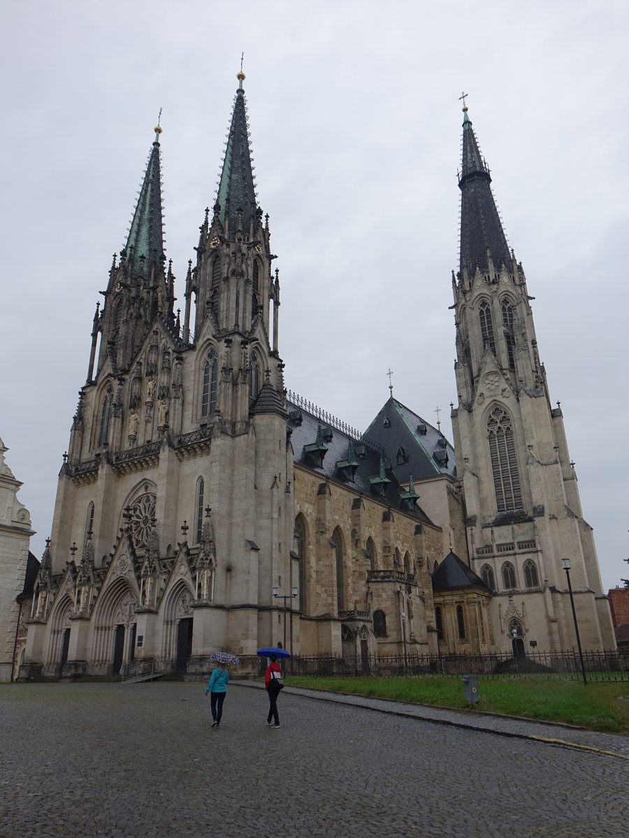 Olomouc / Ölmütz, Kathedrale St. Wenzel, erbaut ab 1131 (03.08.2020)