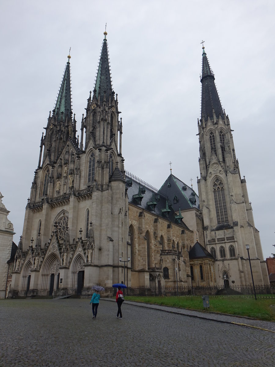 Olomouc / lmtz, Kathedrale St. Wenzel, erbaut ab 1131 (03.08.2020)