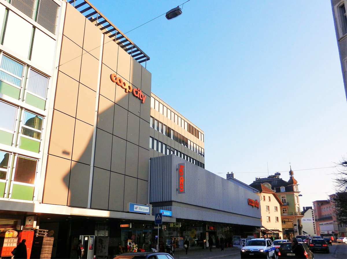 Olten, Baslerstrasse 10, Warenhaus Coop City - 01.03.2012