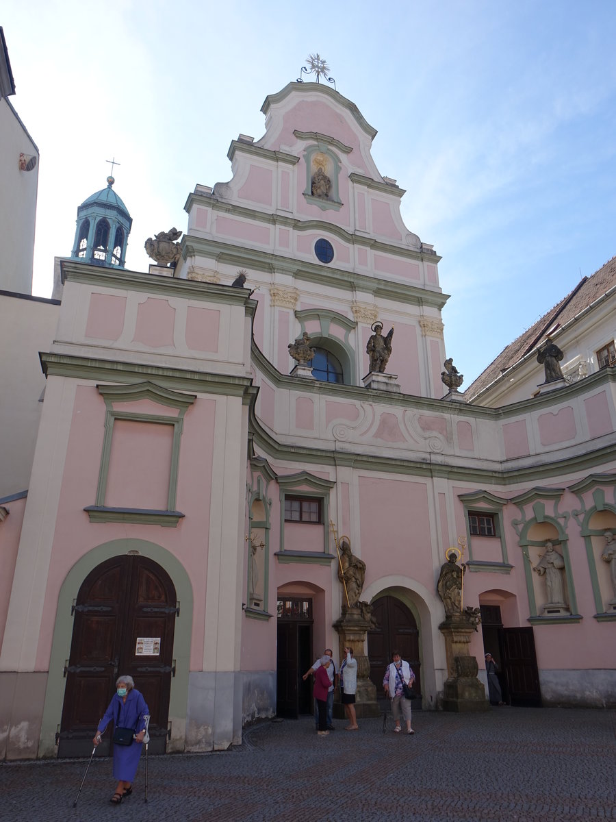 Opava / Troppau, Klosterkirche Hl. Geist, erbaut im 17. Jahrhundert (02.08.2020)