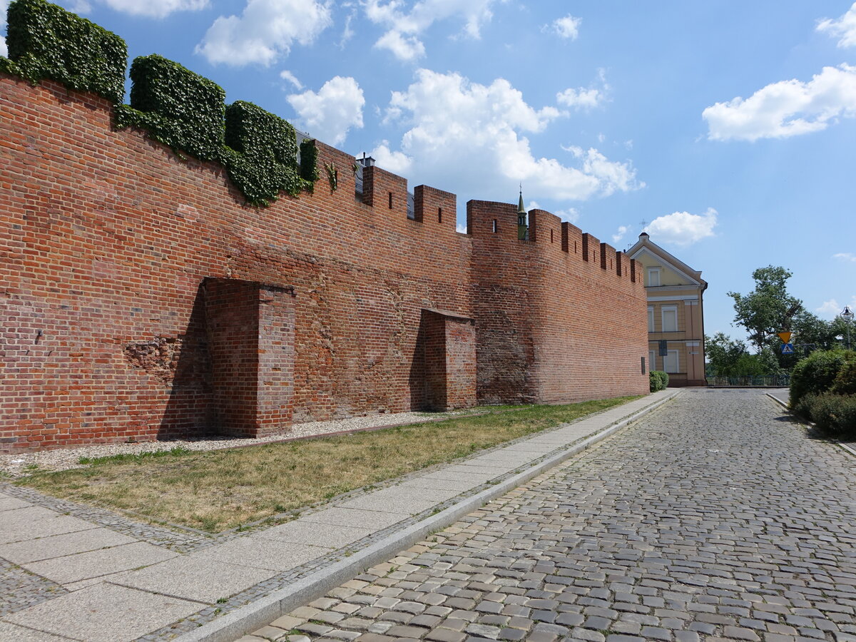 Opole / Oppeln, Stadtmauer in der Stefana Baldego Straße (19.06.2021)