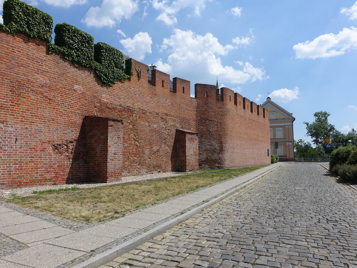 Opole / Oppeln, Stadtmauer in der Stefana Baldego Strae (19.06.2021)