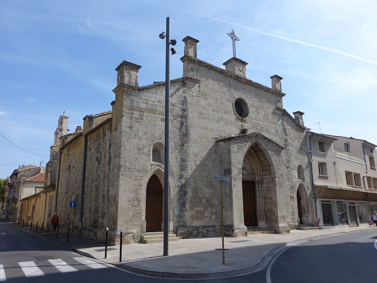 Orange, Pfarrkirche St. Florent, erbaut im 14. Jahrhundert (22.09.2017)