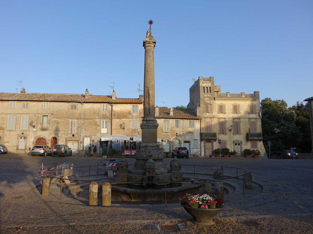 Oriolo Romano, Monumento ai Caduti in der Via Vittorio Emanuele II. (24.05.2022)