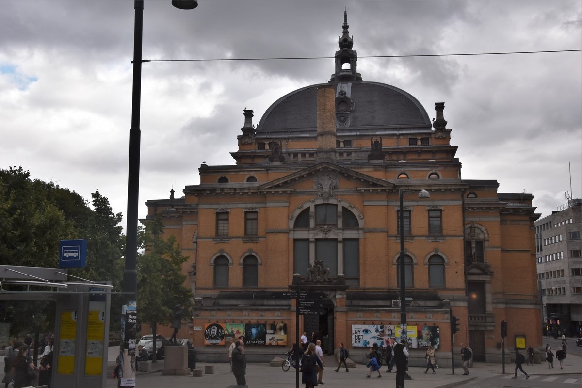 OSLO (Fylke Oslo), 06.09.2016, das Nationaltheater