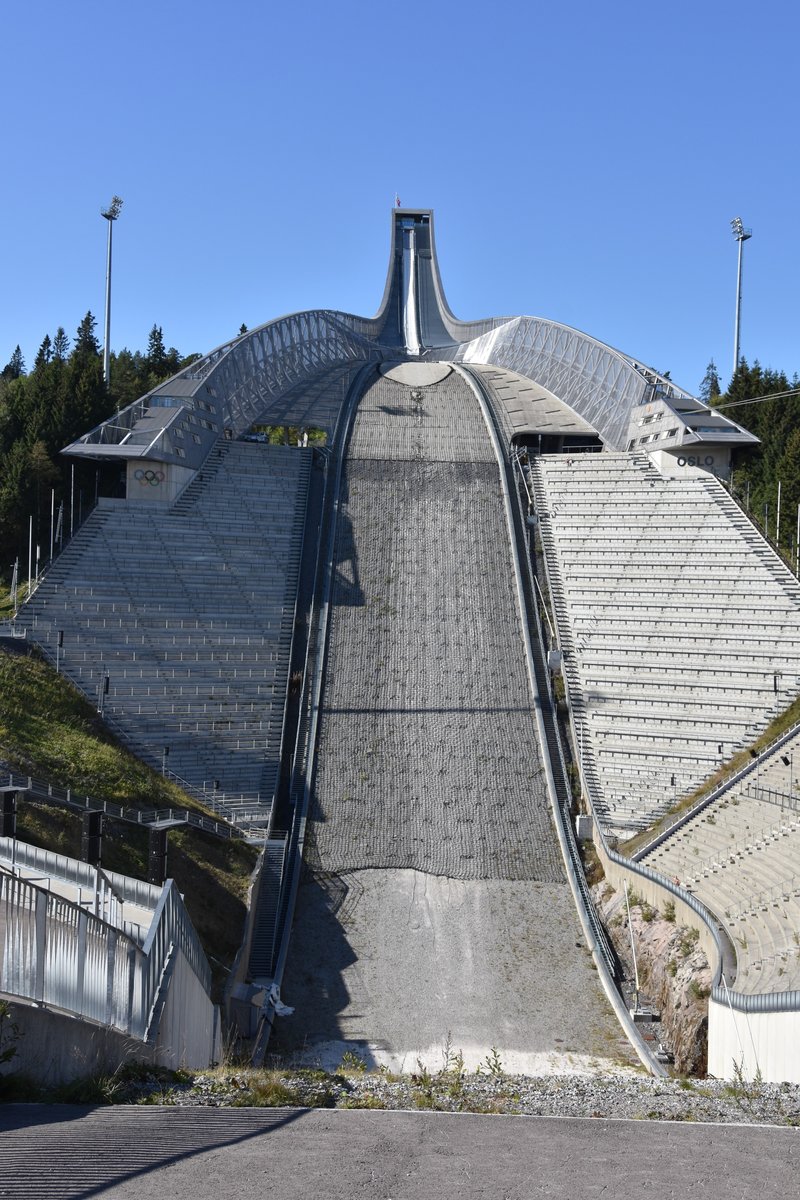 OSLO (Fylke Oslo), 08.09.2016, Holmenkollen-Sprungschanze