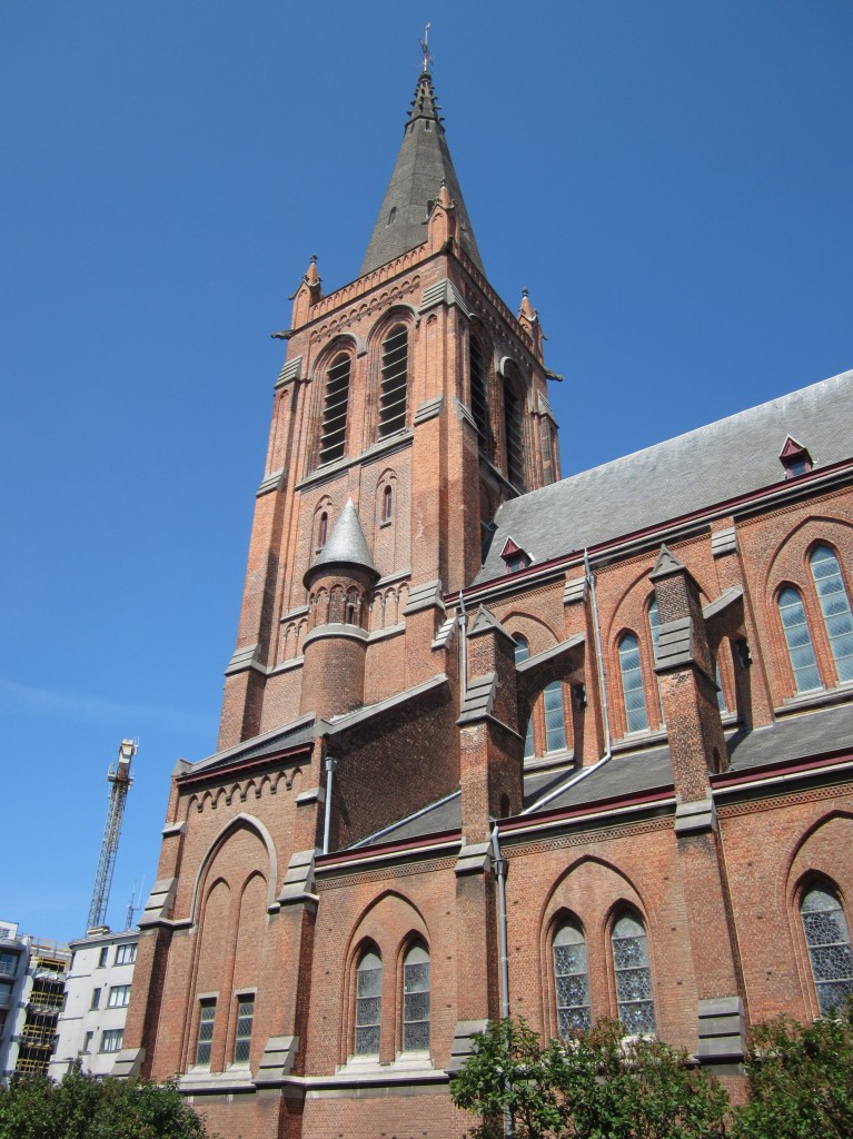 Ostende, St. Joseph Kirche am Place Leopold (02.07.2014)