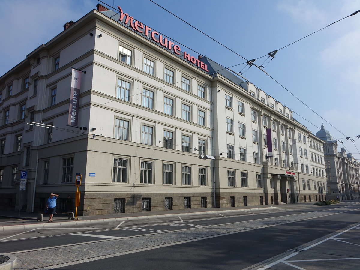 Ostrava / Ostrau, Hotel Mercure in der Ceskobratrska Strae (31.08.2019)