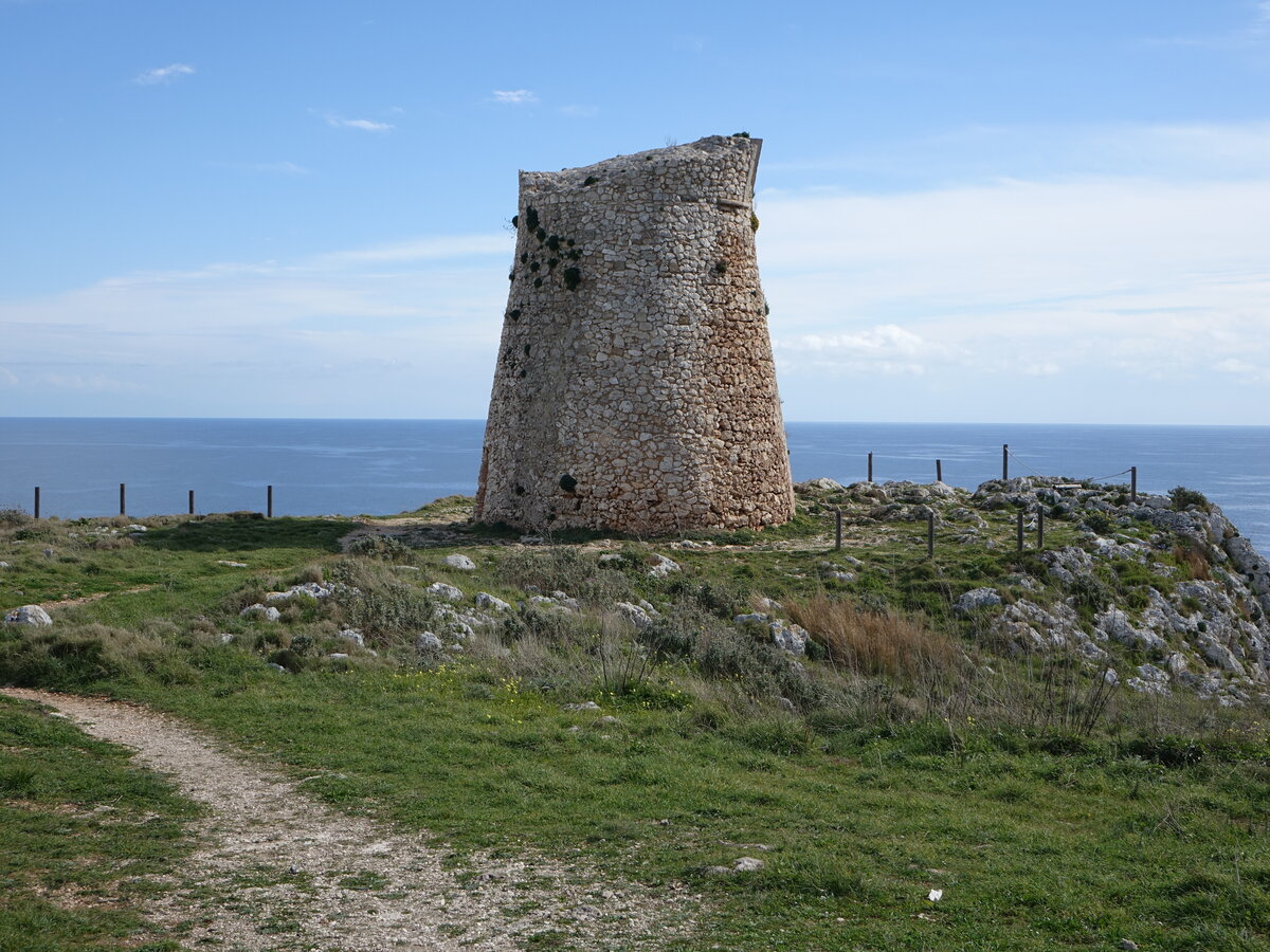 Otranto, Torre Minervino an der Strada Provinciale delle Terme Salentine (03.03.2023)