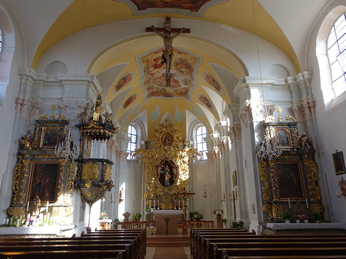 Otterskirchen, Altre in der kath. Pfarrkirche St. Michael (22.10.2018)