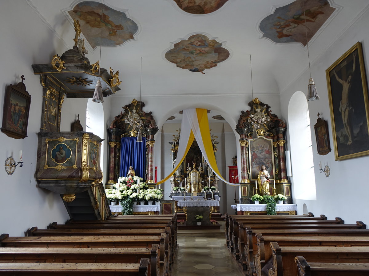 Otting, Altre und Kanzel in der St. Richard Kirche (01.05.2016)