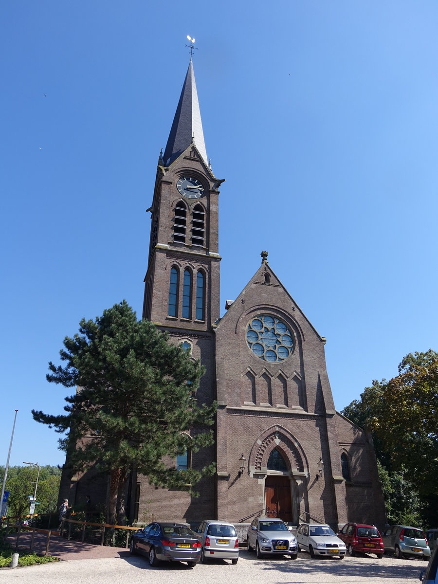 Ouderkerk aan de Amstel, Ref. St. Urbanus Kirche, erbaut von 1773 bis 1775 (25.08.2016)