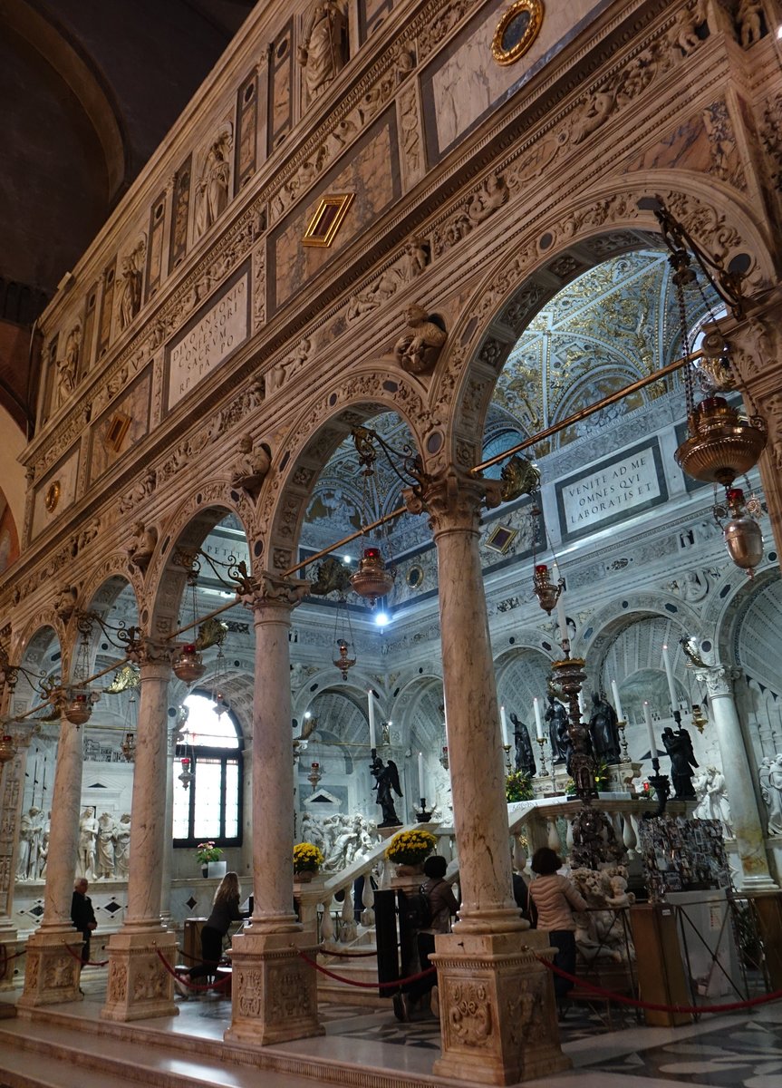 Padova/Padua, Grabmal des Hl. Antonius von Padua in der St. Antonio Basilika, Capella dell´Arca del Santo, erbaut von 1500 bis 1546 (28.10.2017) 
