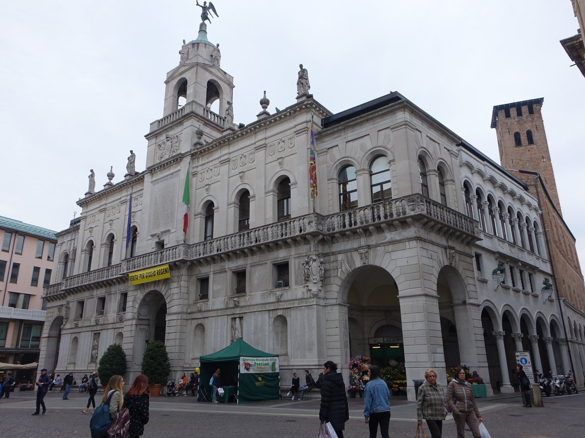 Padova/Padua, Palazzo Moroni in der Via del Municipio, heute Rathaus (28.10.2017)