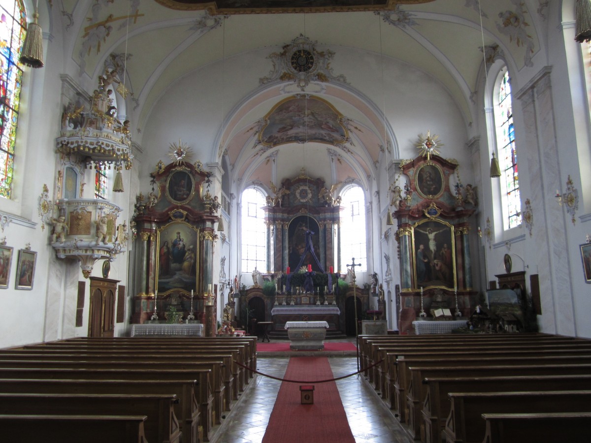 Phl, Altre und Kanzel der St. Laurentius Kirche (15.12.2013)