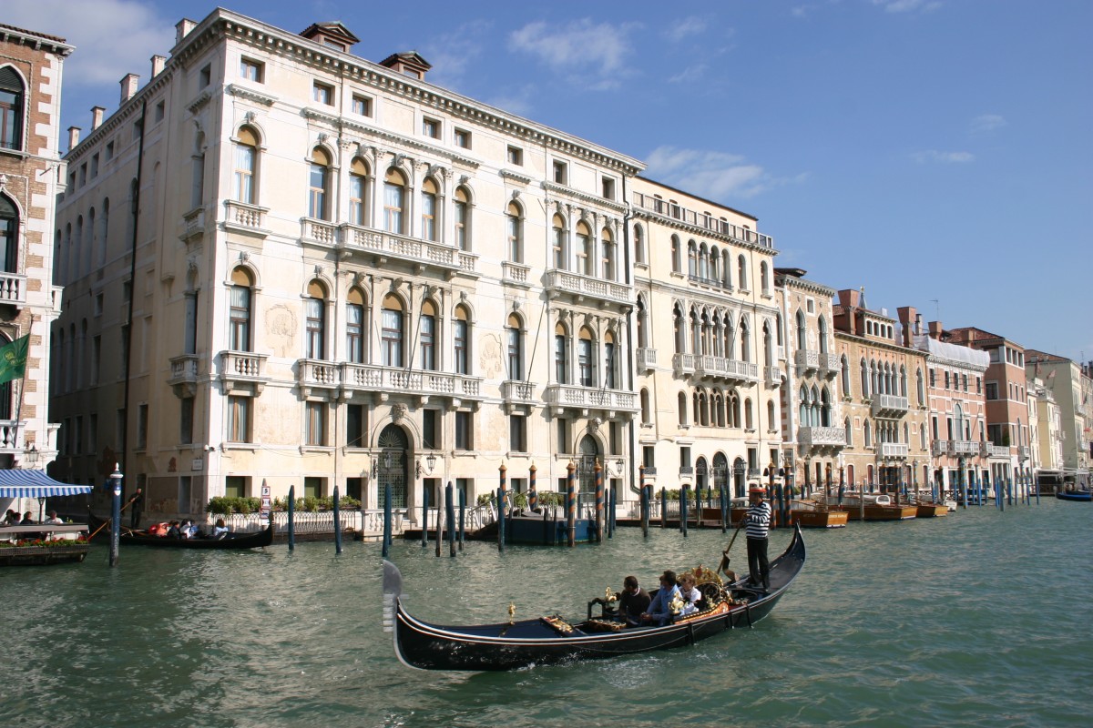 Palazzos am Canal Grande. Oktober 2009.