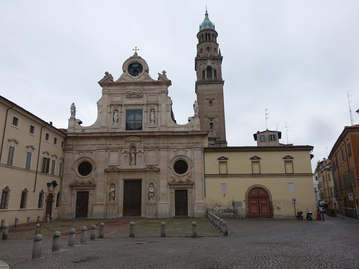 Parma, Benediktinerkloster San Giovanni Evangelista, erbaut im 15. Jahrhundert (10.10.2016)