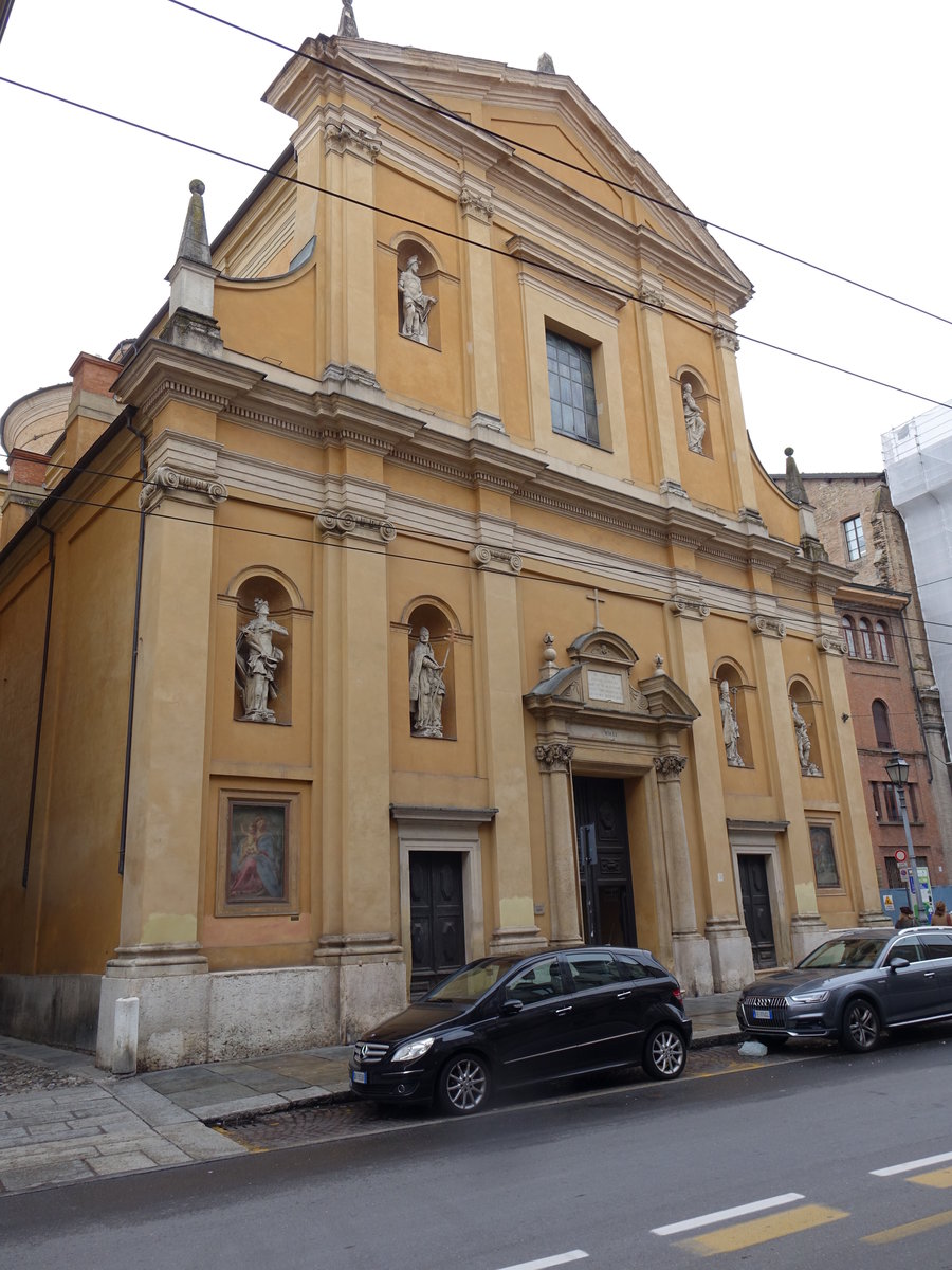Parma, St. Vitale Kirche, erbaut ab 1592 durch Smeraldo Smeraldi (10.10.2016)