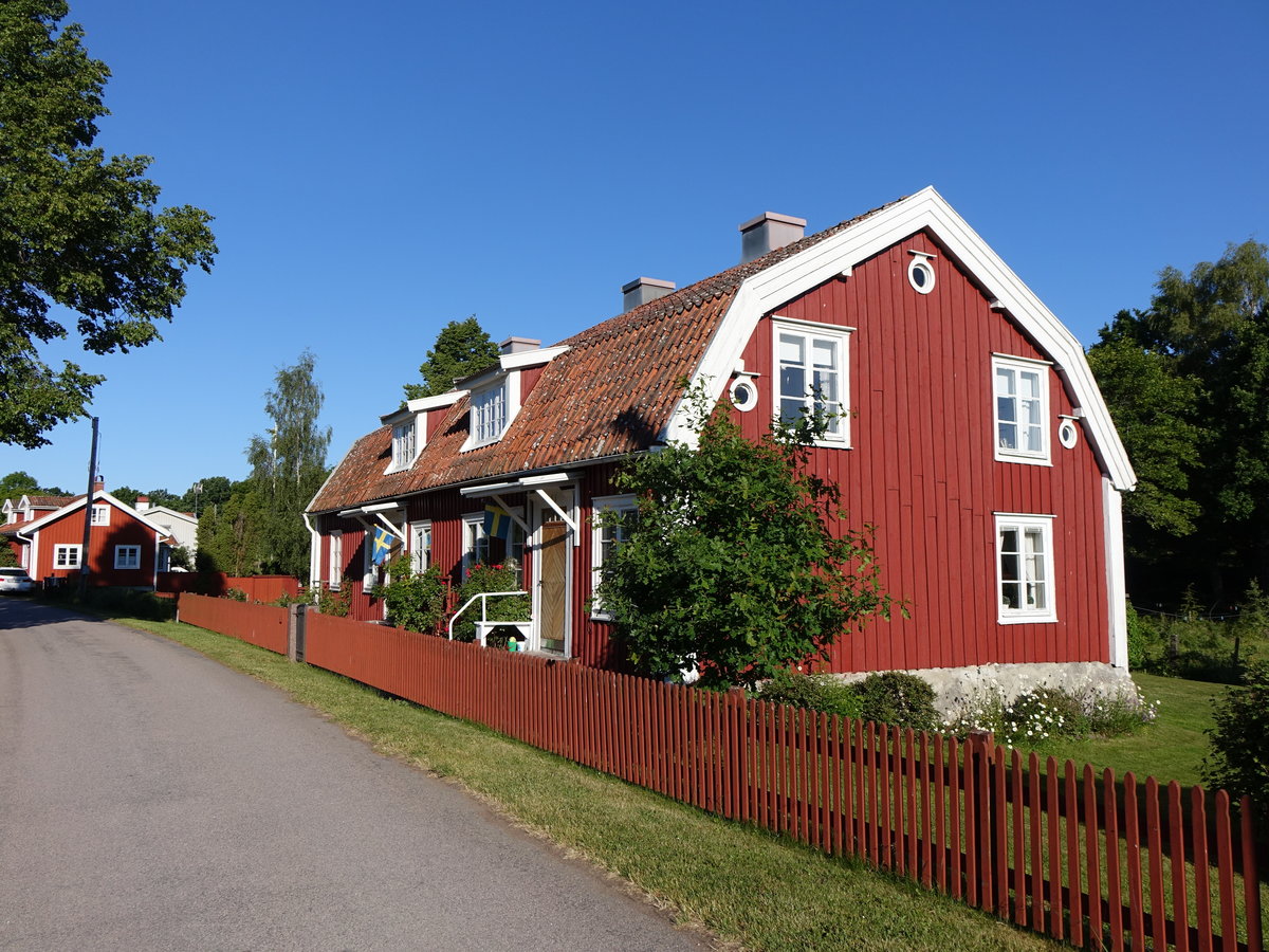 Pataholm, Kaufmannshof Hullgrensgarden, frher Eigentum des Marinemalers Oscar Hullgren, heute Heimatmuseum (12.06.2016)