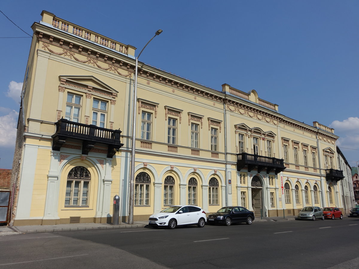 Pecs, Gebude des Perci Varosi Keptar Museum (31.08.2018)