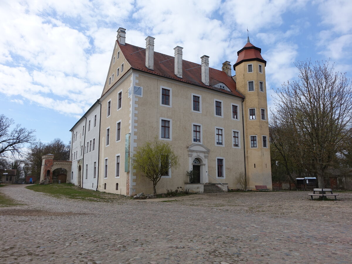 Penkun, Schloss, Dreifl�gelanlage aus dem 16. Jahrhundert (10.04.2026)