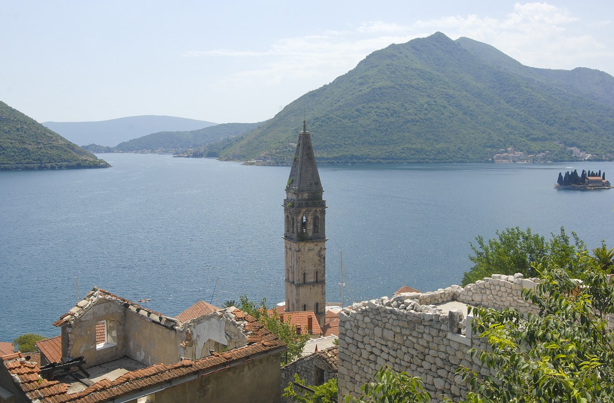 Perast. Aufnahmedatum: 2. Juli 2012.