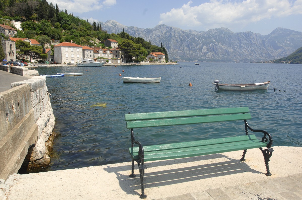 Perast. Aufnahmedatum: 2. Juli 2012.