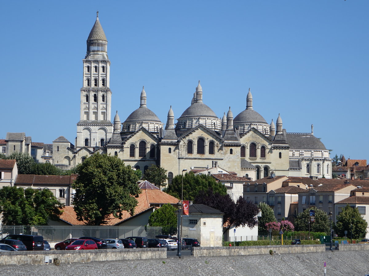 Perigueux, Kathedrale Saint-Front, erbaut bis 1173 als byzantinische Basilika (23.07.2018)