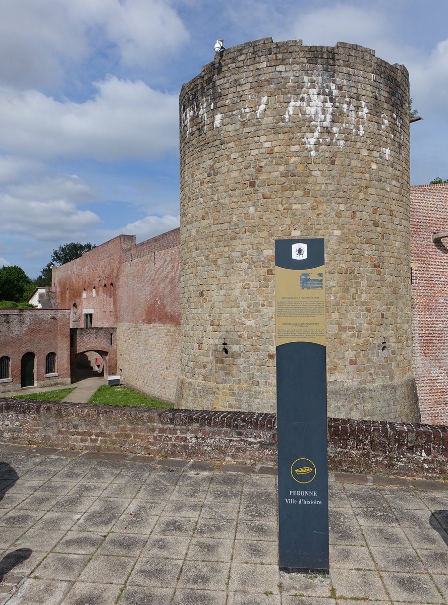 Peronne, Festungsanlage aus dem 17. Jahrhundert (15.05.2016)