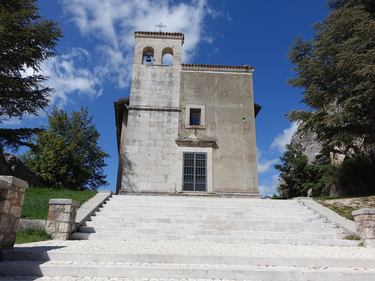 Pescocostanzo, Pfarrkirche St. Antonio Abate am Belvedere (17.09.2022)