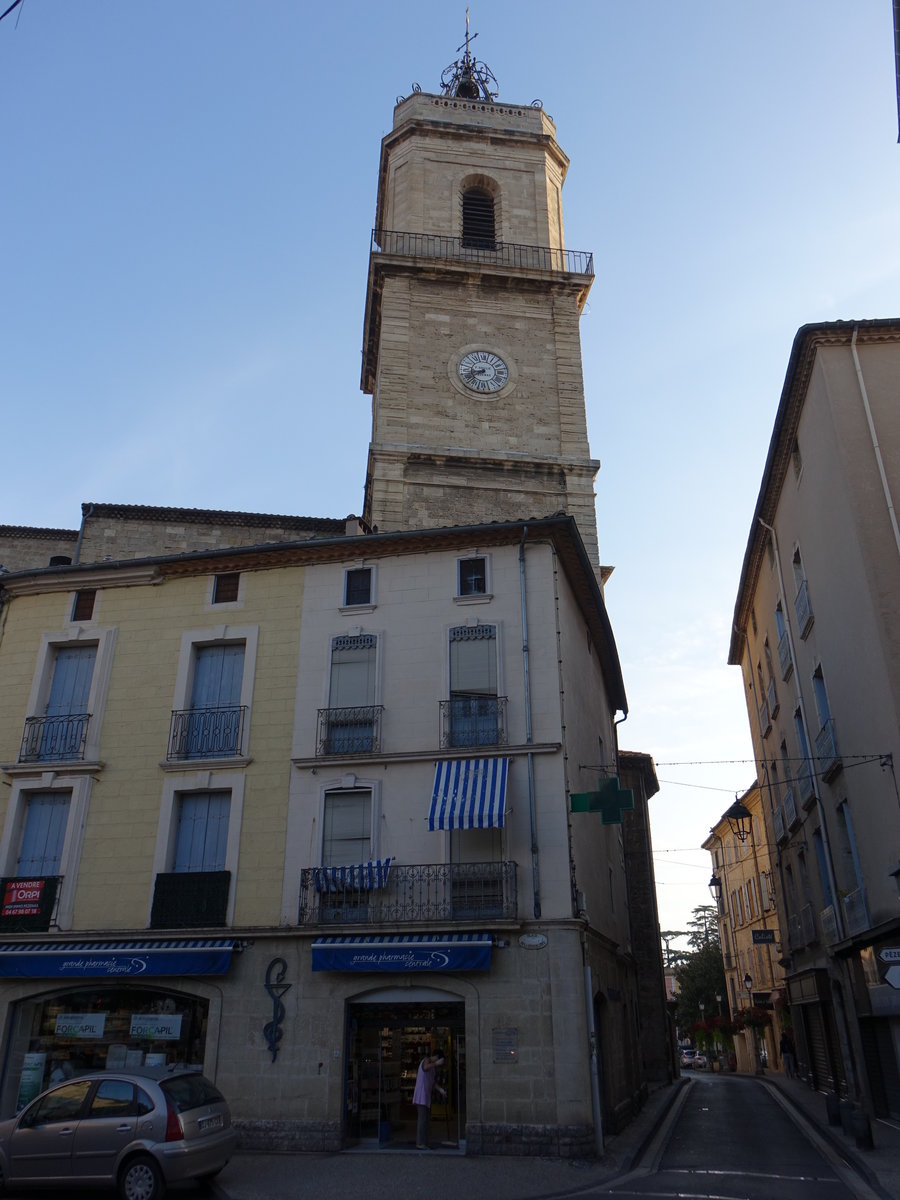 Pezenas, Collegiale Saint-Jean, erbaut im 18. Jahrhundert (29.09.2017)