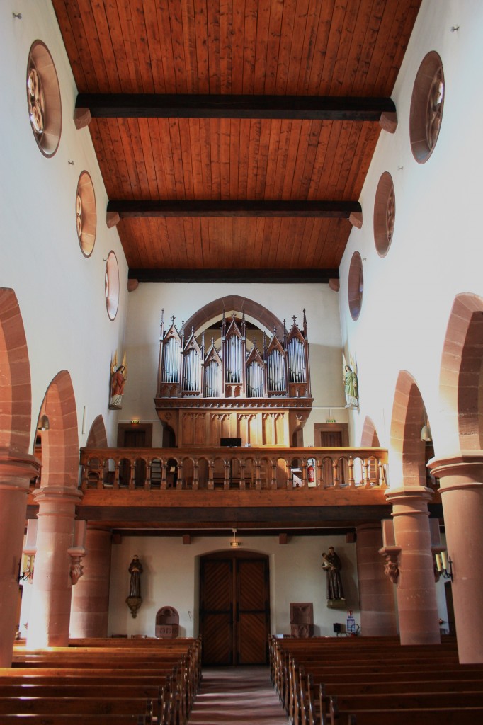 Pfaffenhofen, Orgel der St. Peter und Paul Kirche (03.10.2014)