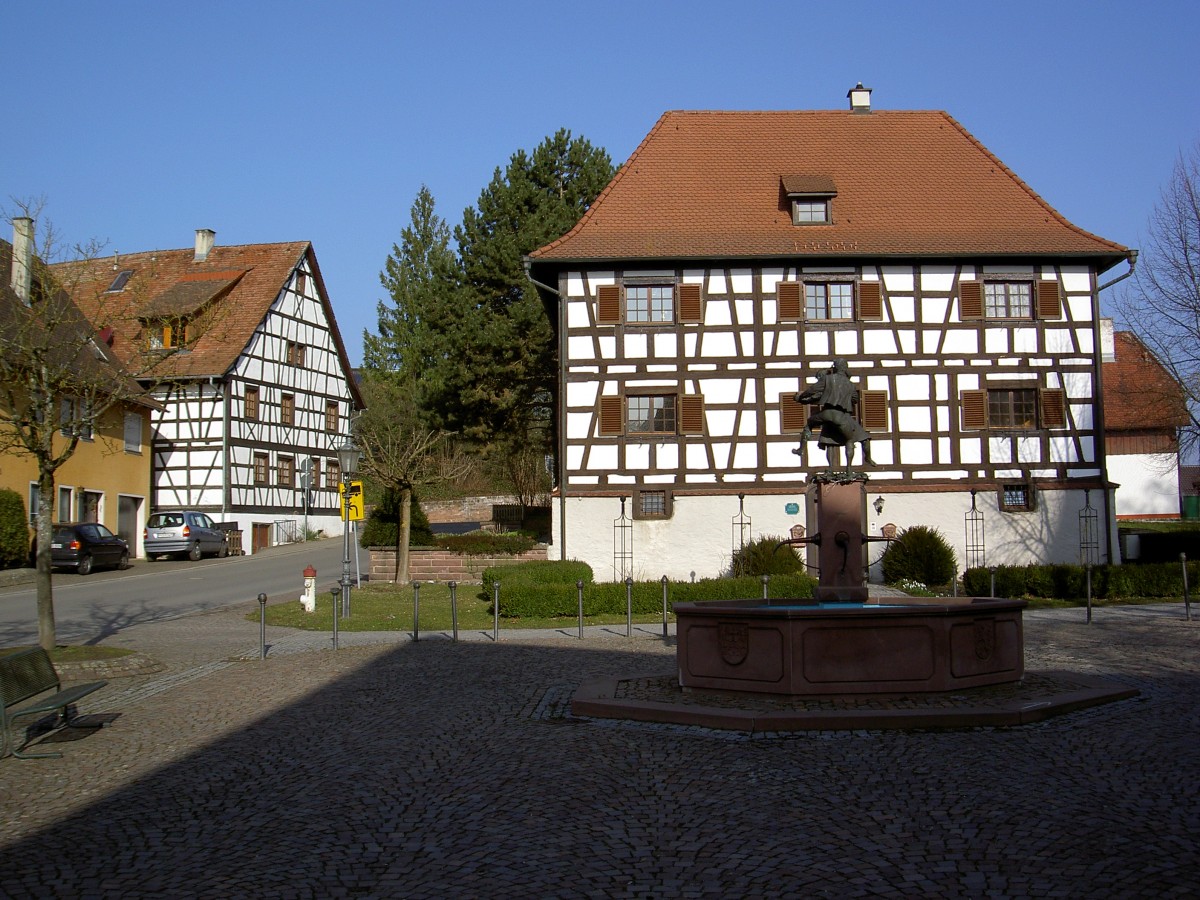 Pfarrhaus von 1800 in Kippenhausen (09.03.2014)