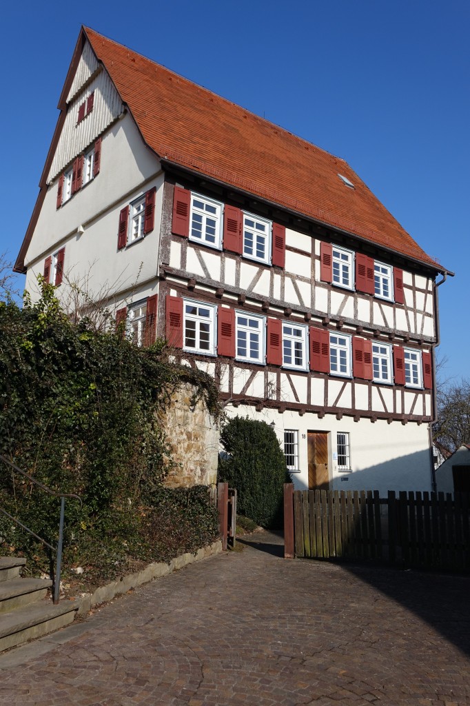 Pfarrhaus von 1882 in Kusterdingen (19.02.2015)