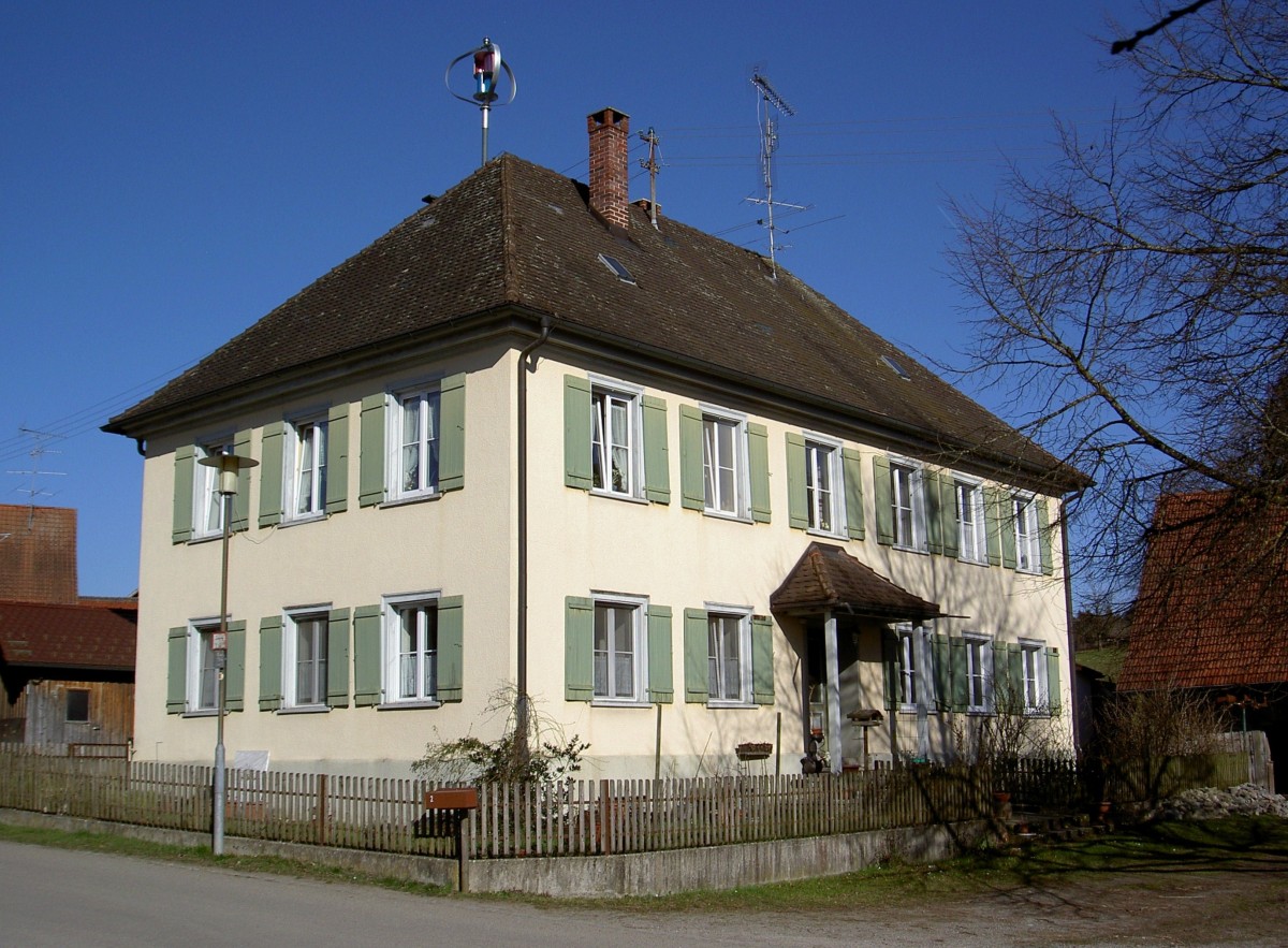 Pfarrhaus in Krumbach bei Tettnang (17.03.2014)