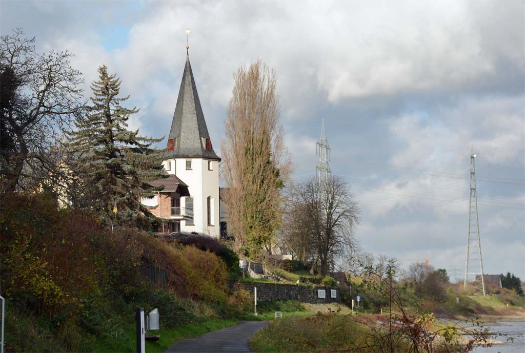 Pfarrkirche St. Georg am Widdiger Rheinufer - 28.11.2015