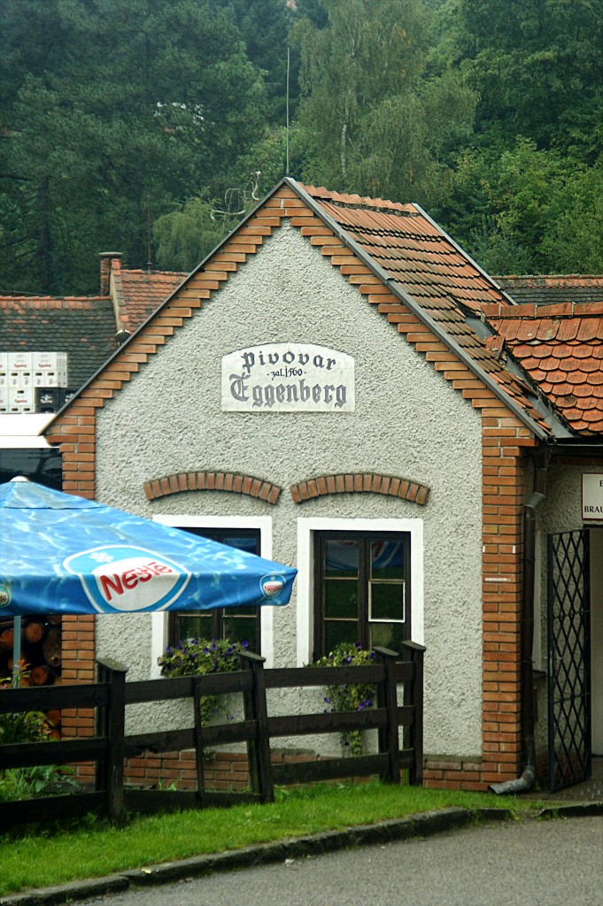 Pfrtnerhaus der Brauerei Eggenberg - Pivovar Eggenberg (14.9.2014)