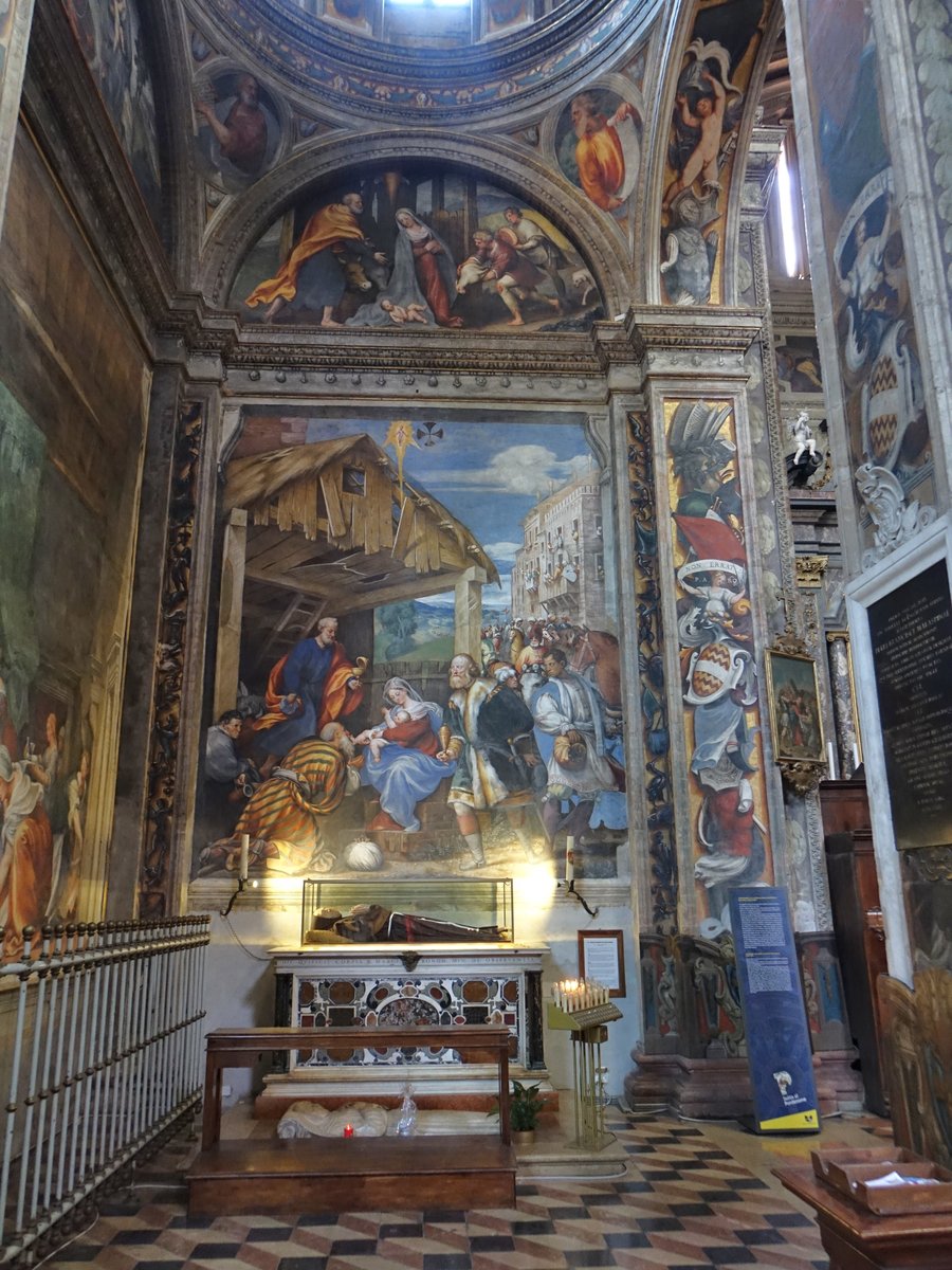 Piacenza, Fresken von Pordenone in der Kirche Madonna di Campagna (30.09.2018)