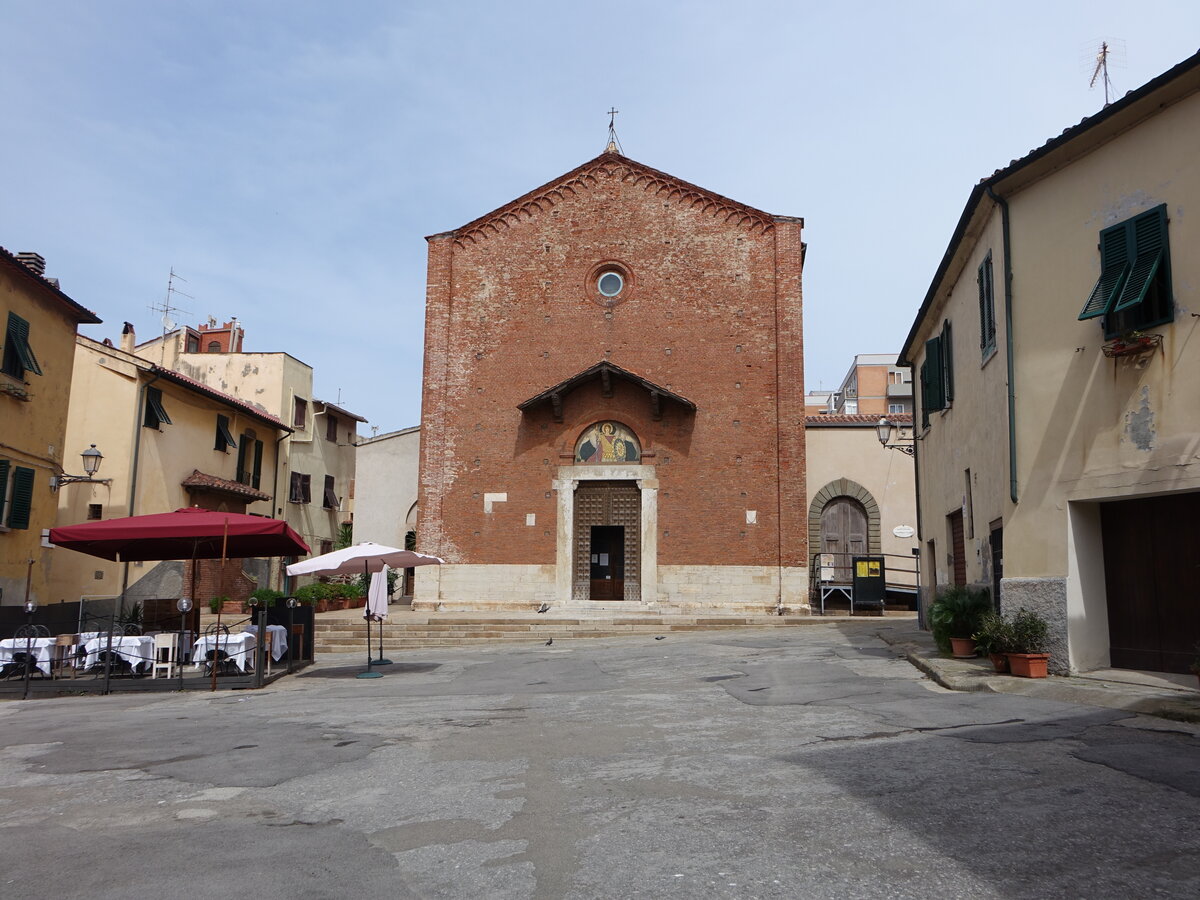 Piombino, Dom Sant Antimo, erbaut ab 1377 durch Piero Gambacorti (22.05.2022)