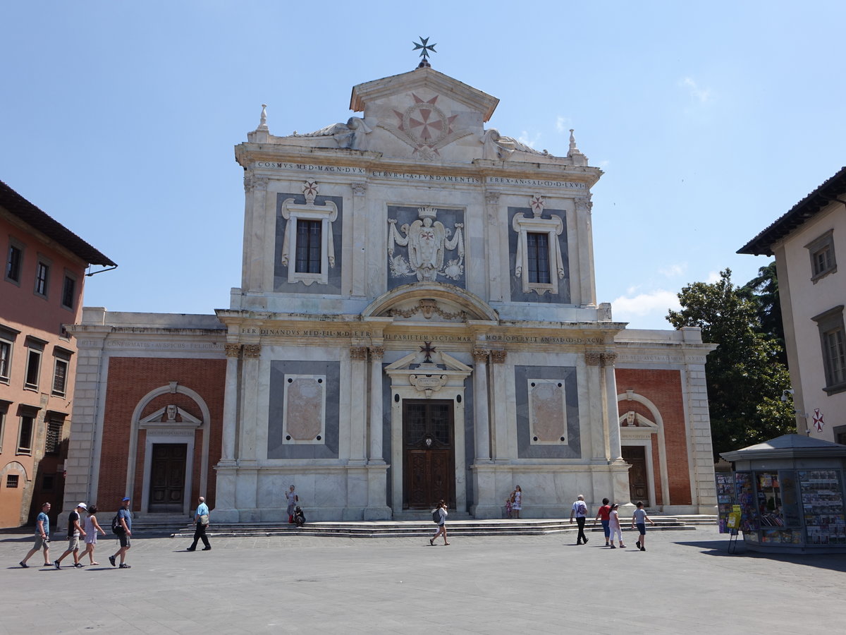Pisa, Pfarrkirche Santo Stefano dei Cavalieri, erbaut ab 1565 (18.06.2019)