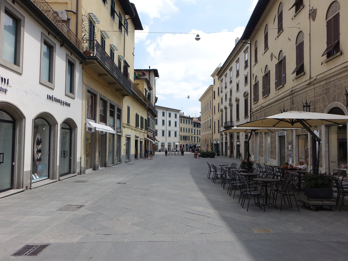 Pistoia, Huser in der Via Bruno Buozzi (16.06.2019)