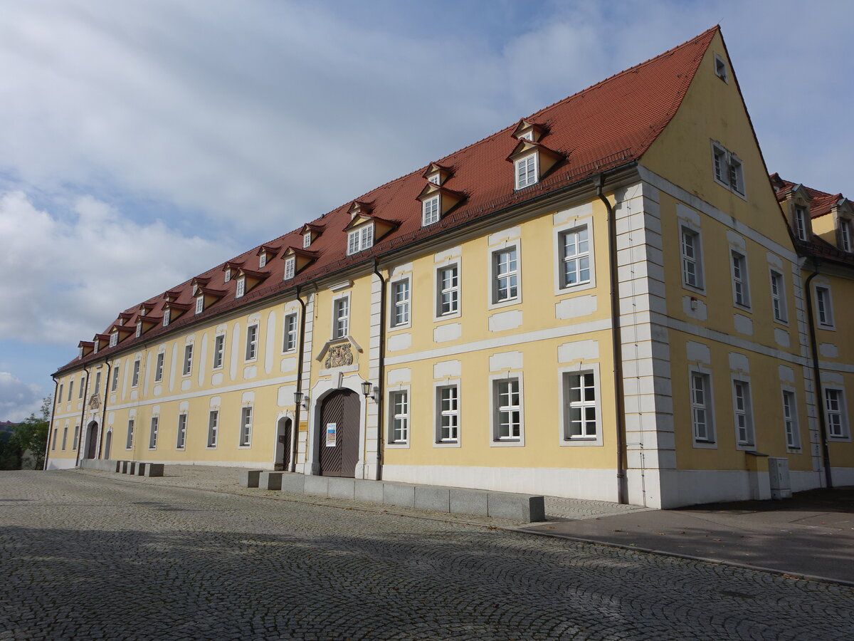 Planitzer Schloss, erbaut von 1691 bis 1712 durch Johann Georg von Arnim (13.08.2023)