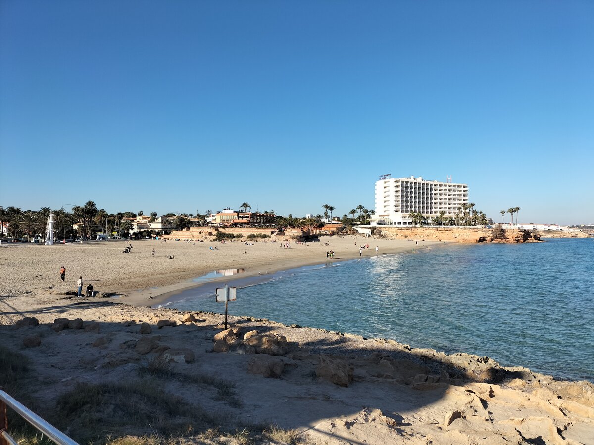 Playa La Zenia, Orihuela Costa, 27.12.2023