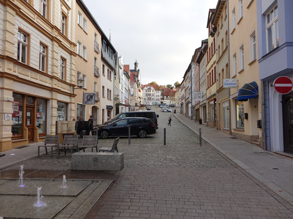 Pneck, Gebude in der Schuhgasse (19.10.2022)